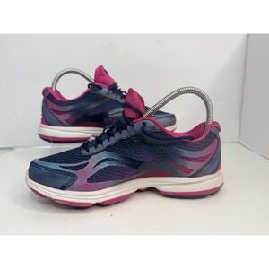 Ryka Devotion Plus 2 Women 6.5M Blue Pink Walking Running Shoes Athletic